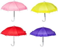 6Pcs Kid Umbrella Toy Lace Umbrella Toy Decorative Umbrella Adorn Children Umbrella -Folkmanis Toys Shop 31bEgriTttL. AC