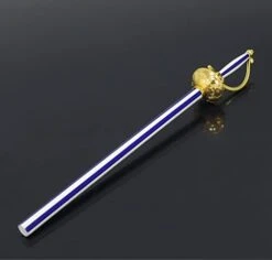 1/4 Scale Metal Cavendish Sword Katana Keychain Action Figure Model,Hand Held Toy Collection Gift Supplies Desk Decoration -Folkmanis Toys Shop 31bpayNPSyL