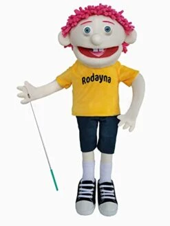 25", Rodayna Boy, Full Body, Ventriloquist Style Puppet,Hand Puppet