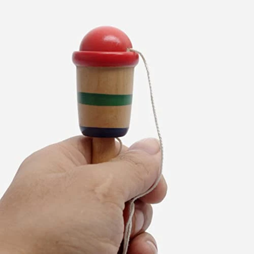 Gatuida Kids Toys Wooden Toys Educational 3pcs Wooden Catch Game Cup And Game Toss And Catch Game For Hand Eye Coordination Educational Game Educational Educational Mini Toys Wooden Toys 6 Gatuida Kids Toys Wooden Toys Educational 3pcs Wooden Catch Game Cup And Game Toss And Catch Game For Hand Eye Coordination Educational Game Educational Educational Mini Toys Wooden Toys - Image 4