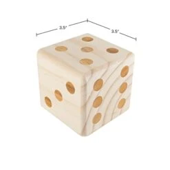 Hey! Play! Set Of 2 Outdoor Games For Adults And Family - Wood Blocks Stacking Game And Large Dice Set – Yard Game Set 10 Hey! Play! Set Of 2 Outdoor Games For Adults And Family - Wood Blocks Stacking Game And Large Dice Set – Yard Game Set -Folkmanis Toys Shop 31dwaWWFgLL