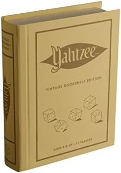 Winning Solutions Yahtzee Vintage Bookshelf Edition -Folkmanis Toys Shop 31eccsnexKL. AC