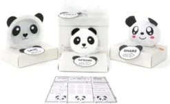 Happy Lolli Birthday Gift For Girls/Boys, 3 Individually Wrapped Gifts In 1 With 3 Tasks To Teach Kids Responsible Money Management And Giving With Panda Piggy Bank, Purse & A Tote Bag- Ready To Gift 18 Happy Lolli Birthday Gift For Girls/Boys, 3 Individually Wrapped Gifts In 1 With 3 Tasks To Teach Kids Responsible Money Management And Giving With Panda Piggy Bank, Purse & A Tote Bag- Ready To Gift -Folkmanis Toys Shop 31f21VfLlrL. AC