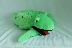 59" Long Snake Hand Puppet，Hand Puppet Toys Can Be Used For Teaching And Telling Stories; Hand Puppet Snakes, Hand Puppet Crocodiles And Hand Puppet Whales Can Be Selected. #31 (Color : Green) -Folkmanis Toys Shop 31hEiQkr8QL 2