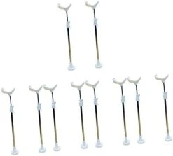 Toyvian 10 Pcs Doll Stand Outdoor Head Basketball Head Hoop Basketball Games Doll Stands Dolls Support Action Figure Display Holder Figure Stand Puppet White Support Frame Plastic, Alloy -Folkmanis Toys Shop 31hHn0Mn9NL. AC