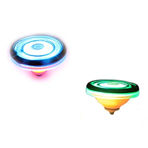 Aimoly Bey Battle Tops Light Up Battling Tops And Launcher Evolution Attack Pack 2 Pack (Style Random) 4 Aimoly Bey Battle Tops Light Up Battling Tops And Launcher Evolution Attack Pack 2 Pack (Style Random) - Image 2
