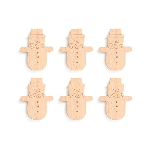 DEMDACO Season To Be Stacking Natural Brown 3 Inch Wood Snowman Christmas Activity Balance Game 3 DEMDACO Season To Be Stacking Natural Brown 3 Inch Wood Snowman Christmas Activity Balance Game