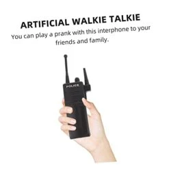 Fake Police Interphone 2 Sets 2pcs Simulation Walkie-talkie Boys Toys Kids Playset Boy Gifts Childrens Talky Toys Two- Way Radio Toys Halloween Supply Trick Props Wireless Toddler 12 Fake Police Interphone 2 Sets 2pcs Simulation Walkie-talkie Boys Toys Kids Playset Boy Gifts Childrens Talky Toys Two- Way Radio Toys Halloween Supply Trick Props Wireless Toddler -Folkmanis Toys Shop 31iuKd8W0zL