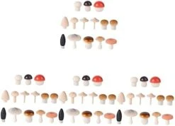 Ibasenice 2 Sets Simulation Mushroom Game Blank Ornaments Miniature Toys Woodsy Decor Toadstools Toy Mushrooms Miniatures Mini Mushroom Toys Mushroom Statue Mushroom Room Decor Fun Mushrooms -Folkmanis Toys Shop 31j DbHWMnL. AC