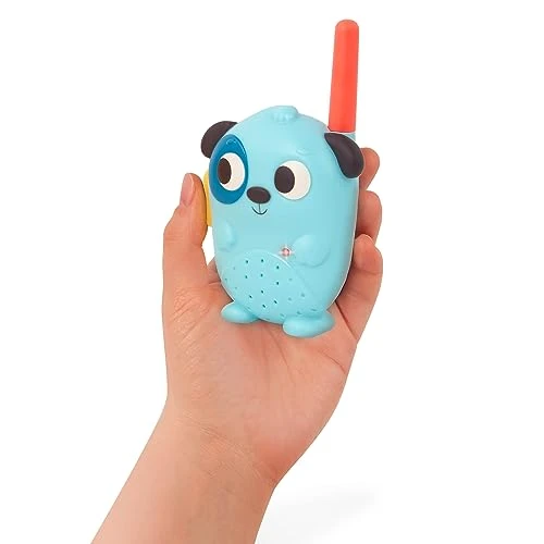 B. – Walkie Talkie Set – 2-Pack Walkie Talkies – Long 100-Foot Range – Toys For Toddlers, Kids – 3 Years + – Lolo & Woofer Walkie-Talkies 6 B. – Walkie Talkie Set – 2-Pack Walkie Talkies – Long 100-Foot Range – Toys For Toddlers, Kids – 3 Years + – Lolo & Woofer Walkie-Talkies - Image 4