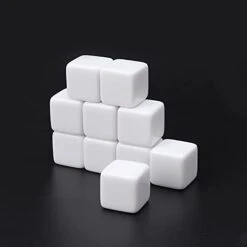 MOXIOU DC 10pcs 18mm DIY Blank Dice Acrylic Polyhedron Teaching Engraving Write Toys D106 (Color : A) 13 MOXIOU DC 10pcs 18mm DIY Blank Dice Acrylic Polyhedron Teaching Engraving Write Toys D106 (Color : A) -Folkmanis Toys Shop 31jgChSVkXL