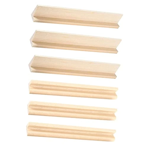 FOYTOKI Wooden Tray 12 Pcs Domino Stand Tabletop Accessories Desktop Stand Domino Trays Domino Holder DIY Domino Trays Displaying Holder Log Wood Ornaments Desktop Domino Racks Kids Toys 6 FOYTOKI Wooden Tray 12 Pcs Domino Stand Tabletop Accessories Desktop Stand Domino Trays Domino Holder DIY Domino Trays Displaying Holder Log Wood Ornaments Desktop Domino Racks Kids Toys - Image 4