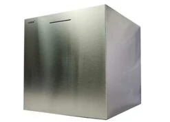 LUSEN Piggy Bank Made Of Stainless Steel,Biggest Safe Box Money Savings Bank For Kids,Can Only Save That Cannot Be Taken Out (12inX12inX12in) -Folkmanis Toys Shop 31kowIMEIbL