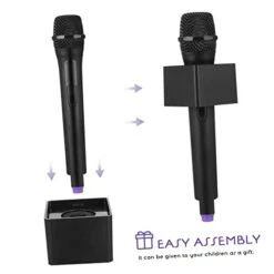 Toyvian 3pcs Microphone Baby Musical Toys Kids Bulk Toys Speaker Microphone Pretend Play Karaoke Simulate Microphone Toy For Toddlers Plastic Toddler Microphone Prop Microphone Props Echo -Folkmanis Toys Shop 31lDFrc85JL