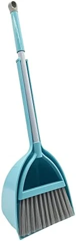 BSMstone Kids Broom And Dustpan Set-Mini Dustpan And Broom For Children Housekeeping Pretend Play Cleaning Tools Set (Blue) 7 BSMstone Kids Broom And Dustpan Set-Mini Dustpan And Broom For Children Housekeeping Pretend Play Cleaning Tools Set (Blue) - Image 5