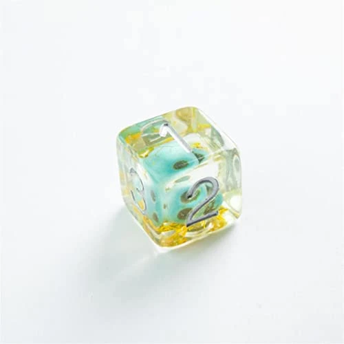 Embraced Series RPG Dice Set | Set Of 7 Dice In A Variety Of Sizes Designed For Roleplaying Games | Premium Quality Resin Dice With Unique Thematic Green Skull Design | Made By Gamegenic 8 Embraced Series RPG Dice Set | Set Of 7 Dice In A Variety Of Sizes Designed For Roleplaying Games | Premium Quality Resin Dice With Unique Thematic Green Skull Design | Made By Gamegenic - Image 6