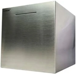 LUSEN Piggy Bank Made Of Stainless Steel,Biggest Safe Box Money Savings Bank For Kids,Can Only Save That Cannot Be Taken Out (12inX12inX12in) -Folkmanis Toys Shop 31nHl pIm8L. AC