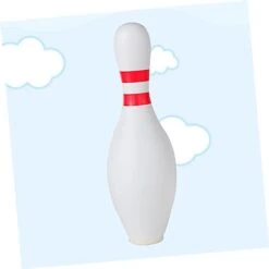 Outer Banks Desk Topper Sports Decor Kids Piggy Bank For Boys Wooden Money Jar Fake Bowling Pin Large Piggy White Coin Box Storage Box Game Set Counter Gift Child Coins For Kids -Folkmanis Toys Shop 31nW7xEHmHL