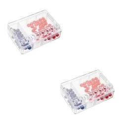 Abaodam 2 Sets Lottery Little Fortunate Lotto Toys Family Party Games Mini Shake Balls Machine Cage Birthday With Picker For Game Tree Picking Manual Containers Number Portable Supplies