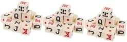 Alasum Liars Poker 45 Pcs Poker Dice Liars Dice Portable Dice And Chips Set Liars Dice Prop Birthday Party Games Acrylic Chipset Dice Game Alphabet Toys -Folkmanis Toys Shop 31osq5kd0mL. AC