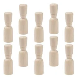 SEWACC Kids Toys 40pcs Puppet Home For Bodies Toys Puppets Handicraft Craft, Shapes Decor Graffiti Dolls Painting, Soldier DIY Hand Painting Decoration Art Toy Game People Doll Decorative Wooden 14 SEWACC Kids Toys 40pcs Puppet Home For Bodies Toys Puppets Handicraft Craft, Shapes Decor Graffiti Dolls Painting, Soldier DIY Hand Painting Decoration Art Toy Game People Doll Decorative Wooden -Folkmanis Toys Shop 31oxHsmcMKL