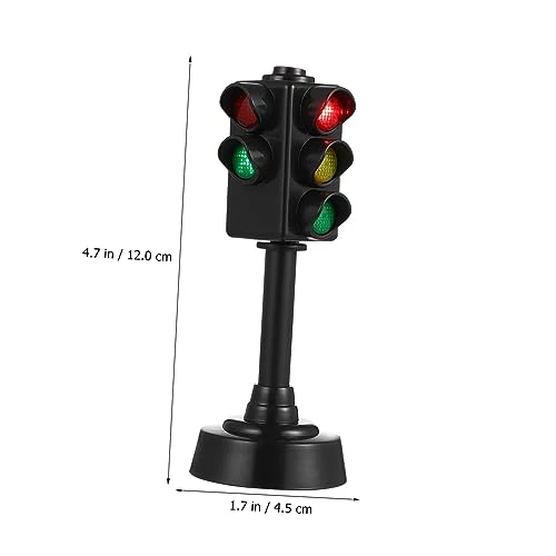 TOYANDONA 112 Pcs Mini & Outdoor Cones Toy Miniature Kids Plastic Educational For Signal Light Miniatures Preschool Street Learning Signs Simulation Playing Supplies Party Lights Christmas 5 TOYANDONA 112 Pcs Mini & Outdoor Cones Toy Miniature Kids Plastic Educational For Signal Light Miniatures Preschool Street Learning Signs Simulation Playing Supplies Party Lights Christmas - Image 3
