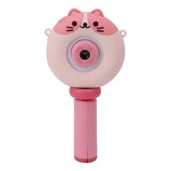 Kids Selfie Camera 48MP 32GB HD IPS Screen Dual Lens Portable Digital Toy With Tripod (Pink)
