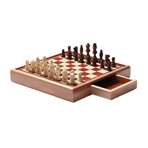 Crafted Chesspiece Wooden Chess Set Handmade Chess Board With Removable Storage Box Travel Portable Chess Game Sets For Kids And Adults Chess Set In Toys ( Size : Large ) 3 Crafted Chesspiece Wooden Chess Set Handmade Chess Board With Removable Storage Box Travel Portable Chess Game Sets For Kids And Adults Chess Set In Toys ( Size : Large )