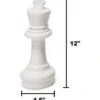 MegaChess Large Premium Chess Set With 12 Inch Tall King Black And White With Quick Fold Nylon Mat 1 MegaChess Large Premium Chess Set With 12 Inch Tall King Black And White With Quick Fold Nylon Mat -Folkmanis Toys Shop 31r2fi5arXL