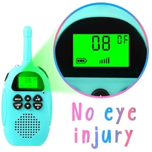 Walkie Talkies For Kids: 2 Pack Rechargeable Kids Walkie Talkies, Long Range 22 Channels 2 Way Radio Kids Toy Gift For 3-12 Year Old Boy Girl Toddlers 5 Walkie Talkies For Kids: 2 Pack Rechargeable Kids Walkie Talkies, Long Range 22 Channels 2 Way Radio Kids Toy Gift For 3-12 Year Old Boy Girl Toddlers - Image 3