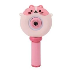 Kids Selfie Camera With Stand 48MP 2.0in HD Children Digital Video Camera Game Music Toy For 3-12 Years Old Boys Girls (Pink) -Folkmanis Toys Shop 31tKBFARVcL