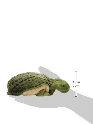 Folkmanis Little Turtle Hand Puppet, Green 6 Folkmanis Little Turtle Hand Puppet, Green - Image 4