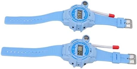 Two Ways Walkie Talkie Watch, Clear Sound Long Distance Transmission Compass Walkie Talkie Watch Toy Telescopic Antenna With LCD Screen For Role Play Game(Pink) 8 Two Ways Walkie Talkie Watch, Clear Sound Long Distance Transmission Compass Walkie Talkie Watch Toy Telescopic Antenna With LCD Screen For Role Play Game(Pink) - Image 6