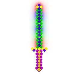 Light-up Pixel Sword 8-bit Toy For Kids | 24" Inches