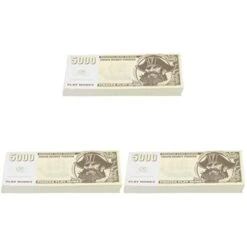 Toyvian 300pcs Props Toys Game Halloween Non- Circulation Currency Kids- Playing Paper Money