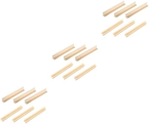 FOYTOKI Wooden Tray 12 Pcs Domino Stand Tabletop Accessories Desktop Stand Domino Trays Domino Holder DIY Domino Trays Displaying Holder Log Wood Ornaments Desktop Domino Racks Kids Toys 11 FOYTOKI Wooden Tray 12 Pcs Domino Stand Tabletop Accessories Desktop Stand Domino Trays Domino Holder DIY Domino Trays Displaying Holder Log Wood Ornaments Desktop Domino Racks Kids Toys - Image 9