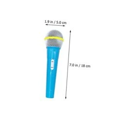 UKCOCO 6 Pcs Microphone Model Speaker Microphone Toys Cosplay Costume Microphone Toys Karaoke Toy Star Clothes Microphone Musical Toys Cosplay Plastic Microphone Party Microphone Toy -Folkmanis Toys Shop 31wTvCmX0GL