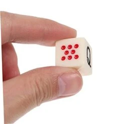 Ibasenice Alphabet Toys 30 Pcs Poker Dice Liars Dice Interesting Chips Set Interesting Dice Set Party Game Props Acrylic Square Corner Funny Game Chips Liars Poker -Folkmanis Toys Shop 31xmqqpCfnL