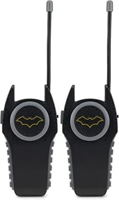Batman Night Action Molded Walkie Talkies For Kids WT2-01082 | Safe And Flexible Antenna, 1000ft Range, Easy-to-Use Power Switch, Belt Clip, Pack Of 2, Stylish Appearance, 2-Pack -Folkmanis Toys Shop 31xrNAKAR5L. AC
