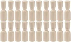 SEWACC Kids Toys 40pcs Puppet Home For Bodies Toys Puppets Handicraft Craft, Shapes Decor Graffiti Dolls Painting, Soldier DIY Hand Painting Decoration Art Toy Game People Doll Decorative Wooden 19 SEWACC Kids Toys 40pcs Puppet Home For Bodies Toys Puppets Handicraft Craft, Shapes Decor Graffiti Dolls Painting, Soldier DIY Hand Painting Decoration Art Toy Game People Doll Decorative Wooden -Folkmanis Toys Shop 31xxXxsjxDL. AC