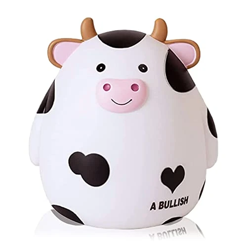 Cow Piggy Bank,Kids Money Bank For Boys,Cute Coin Bank Large Piggy Banks,Plastic Animal Banks Birthday For Boys Girls,Adult Coin Saving Boxes Home Decoration(White) 3 Cow Piggy Bank,Kids Money Bank For Boys,Cute Coin Bank Large Piggy Banks,Plastic Animal Banks Birthday For Boys Girls,Adult Coin Saving Boxes Home Decoration(White)