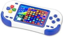 Beijue Handheld Games For Kids Adults 3.0'' Large Screen Preloaded 218 Classic Retro Video Games Seniors Rechargeable Electronic Game Player Birthday Xmas Present (Blue) -Folkmanis Toys Shop 41 M fZcUeL. AC