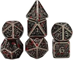 Seven Seas Pirates Metal Blood-Like Paint Splattered Antique Silver Dice Set With Hexagon Wooden Display Box And Magnetic Lid 20 Seven Seas Pirates Metal Blood-Like Paint Splattered Antique Silver Dice Set With Hexagon Wooden Display Box And Magnetic Lid -Folkmanis Toys Shop 41 XZmWEeUL. AC