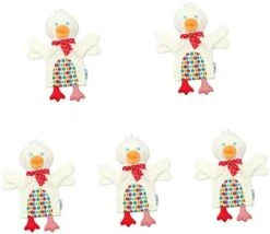 SAFIGLE 5pcs Duck Story Prop For Parent-Child Children Creative Party Imaginative Play Puppet Role Plush Kids Game Cartoon Cosplay Toy Stuffed Animal Costume Storytelling Hand Doll -Folkmanis Toys Shop 41 eVfKPOWL. AC