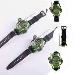 Totority 2pcs Kids Walkie Talkies Radio Walky Talky Watches Outdoor Game Interphone Toy For Kids Children -Folkmanis Toys Shop 41092av6znL