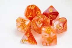 Sharp Edge Dice Set For DND For Dungeons And Dragons Ttrpg Games, Multi-Sided RPG Polyhedral Resin Roleplaying Games (Orange Red White) 17 Sharp Edge Dice Set For DND For Dungeons And Dragons Ttrpg Games, Multi-Sided RPG Polyhedral Resin Roleplaying Games (Orange Red White) -Folkmanis Toys Shop 410B3IA7xDL