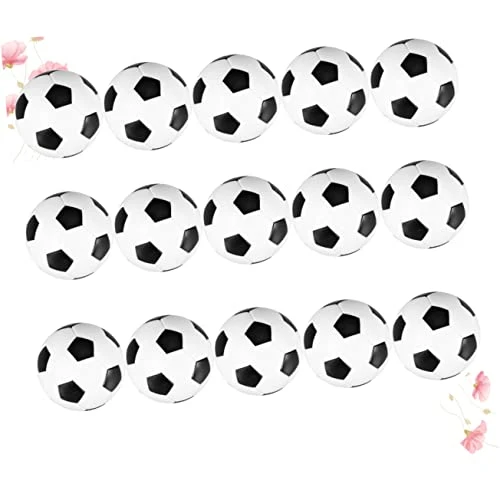 BESPORTBLE 15pcs Table Soccer Ball Outdoor Toys Foosball Game Ball Sport Accessories Mini Toy Out Door Toys Plastic Replacement Foosballs Table Foosball Ball Tabletop Soccer Ball Football 3 BESPORTBLE 15pcs Table Soccer Ball Outdoor Toys Foosball Game Ball Sport Accessories Mini Toy Out Door Toys Plastic Replacement Foosballs Table Foosball Ball Tabletop Soccer Ball Football