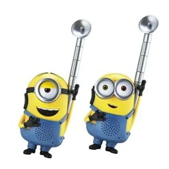 EKids Minions Walkie Talkies For Kids, Static Free And Extended Range Walkie Talkie Toys Designed For Fans Of Minions Toys And Minions Gifts For Kids