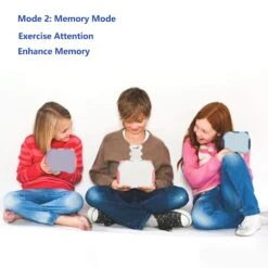 Interactive Handheld Game & Pop Light-Up Fidget Toy For Kids And Teens For 3-12 Years Old Boys & Girls, Sensory Stress Relief Anti-Anxiety & Autism Travel Toys (Purple) -Folkmanis Toys Shop 410RNsRidOL