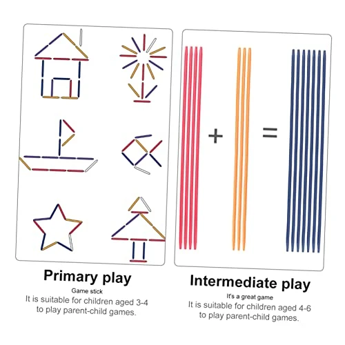 EXCEART 1 Set Color Game Stick Toy For Kids Desktop Toys Kids Wooden Toys Bamboo Picks Multi-Person Interactive Toys Educational Sticks Game The Stick Colorful Classic Parent-Child 6 EXCEART 1 Set Color Game Stick Toy For Kids Desktop Toys Kids Wooden Toys Bamboo Picks Multi-Person Interactive Toys Educational Sticks Game The Stick Colorful Classic Parent-Child - Image 4